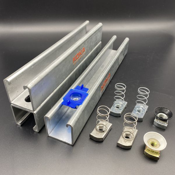 EG HDG Single Slotted Angle Channel