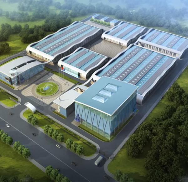 ISO9001 120kg/Sqm Loadsteel Frame Building Commercial Steel Construction Rust Resistant