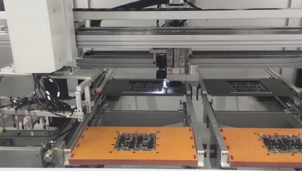 SMT Automatic CNC PCB V Groove Laser Cutting Machine 50HZ 5KVA Energy Saving
