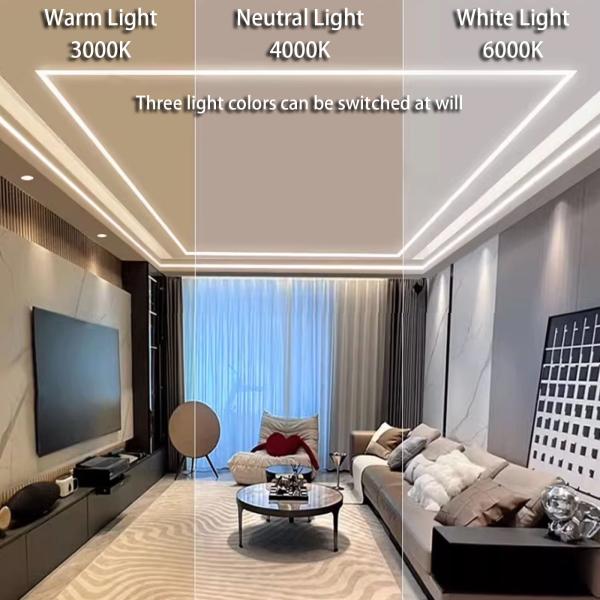 IP65 водонепроницаемая светодиодная световая лента 24V для декорации стены в гостиной