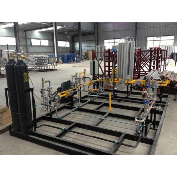 Оборудование установленное скидом 50-1000Nm3/h вапоризатора давления форсируя