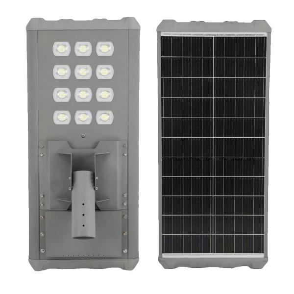 High Lumen All In One Solar Street Light with 4800-12000LM IP65 Waterproof and 12-15 hrs Runtime
