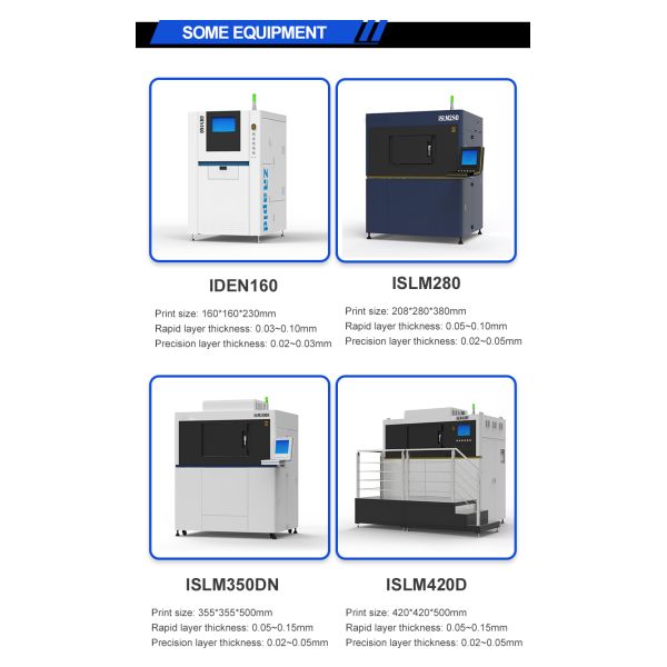 3D Printing Service Slm 3D Print High-Quality Stainless Steel Titanium Metal Models