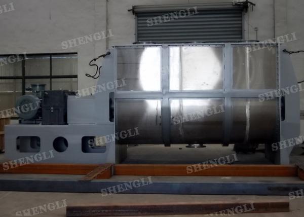 High Moisture Single Shaft Paddle Mixer / Granular Mixer For Wet Powder
