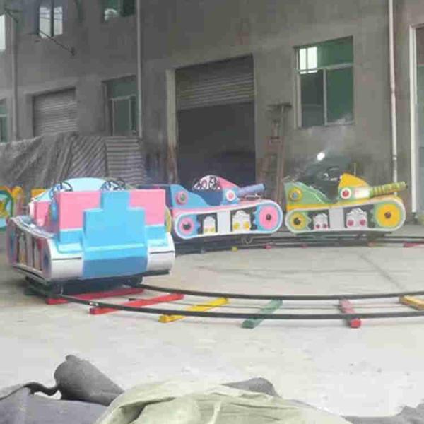 New small train Children's track small train Shopping park electric small train amusement equipment Customizable