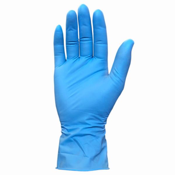 Customized S M L 3.5g Blue Medical Nitrile Gloves