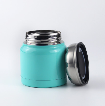 OEM Stainless Steel Insulated Thermostat Lunch Box Food Jar For Office