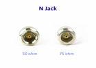 Bulkhead Straight O Ring RF Coaxial Connectors N Female To N Female Adapter