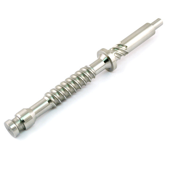 Bushing Medical Equipment Parts / Stainless Steel Screwed Rod Customized Color