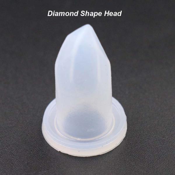 Transparent Silicone Lipstick Mold Nontoxic Harmless Practical