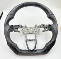 Black SGS PU Steering Wheel Golf Car Steering Wheel Magnesium Alloy