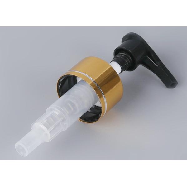Galvanized Thread 28 / 410 Plastic Lotion Pumps Long Nozzle Injection Molding