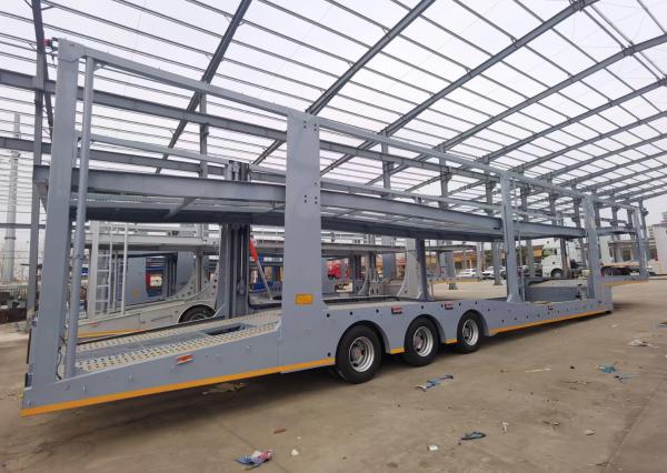 3 Axles Best 8 Car Trailer Carrier Car Transport Semi-Trailer with Wabco Relay Valve