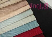 Tela de tapicería de lino del tinte de sequía rápido de los hilados de polyester 330gsm