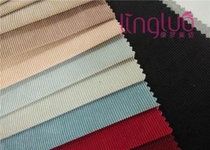 Quick Drying Polyester Yarn Dye Linen Upholstery Fabric 330gsm
