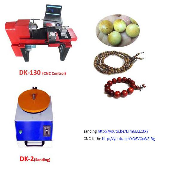 Wood Prayer beads making machine