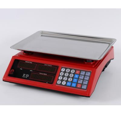 30 kg Balance numérique de calcul du poids avec affichage LED Autres OEM personnalisables et Autres support ODM