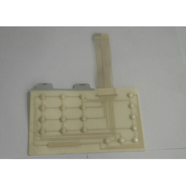 Metal Dome PCB Membrane Switch Keyboard FPC In Communication / Industrial Control