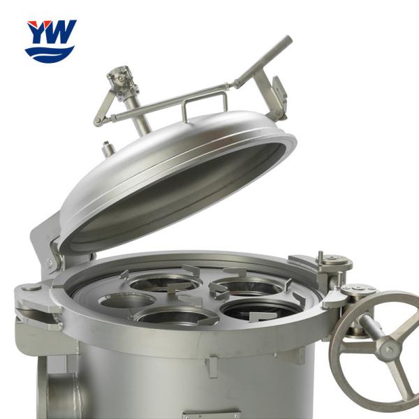 SS304/SS316 Stainless Steel multi bag filter Quick Opening