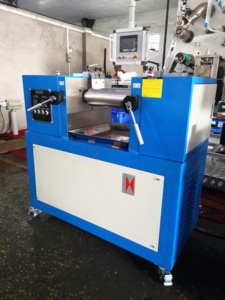 120mm Rubber Lab Two Roll Mixing Mill With Electrical Heating