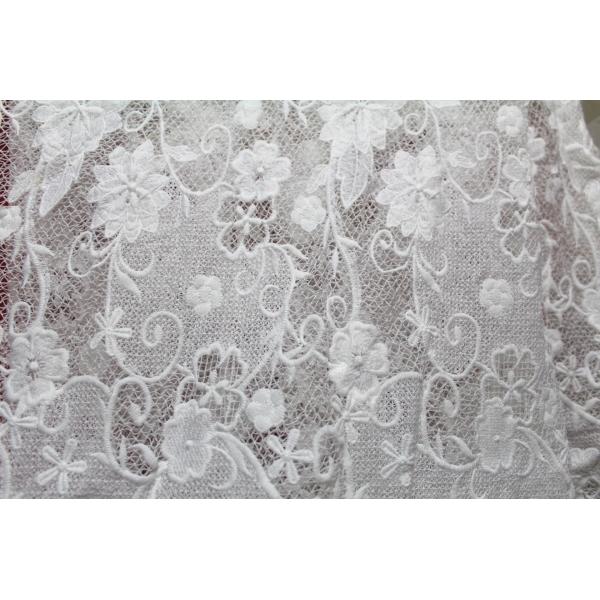 Apparel Accessories Chemical Lace Fabric Water Soluble Embroidery lace fabric