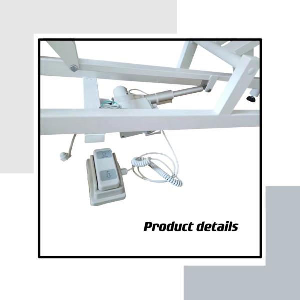 Металл цвета кровати удобной таблицы медицинского осмотра электрический нянча голубой