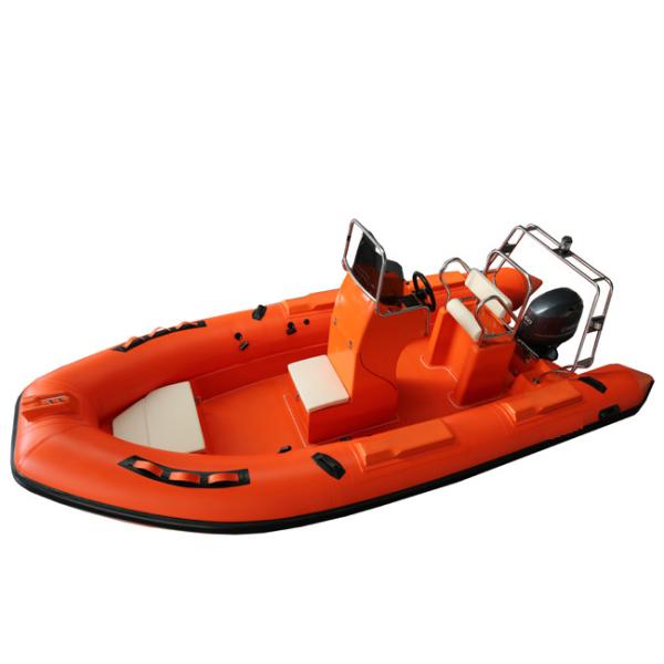 2022 inflatable fishing boat rib FRP 5.2m orca hypalon with steering wheel rib520W