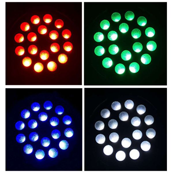 Waterproof Rgbw Par Can Rgbw Lights Par Led 18x18