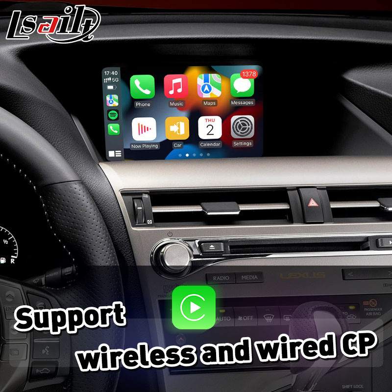 Lsailt OEM-интеграция интерфейса Carplay для Lexus RX450H RX350 RX270 RX F Sport Mouse Control 2012-2015