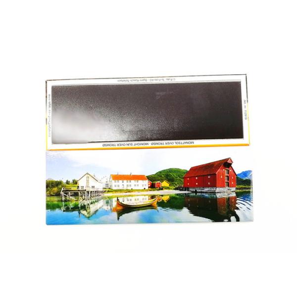 Aimant de réfrigérateur de fer-blanc de couleur de CMYK 65 x 65 millimètres/79 x