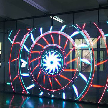 L'écran en verre transparent de la vitesse de régénération 3840HZ LED pour le