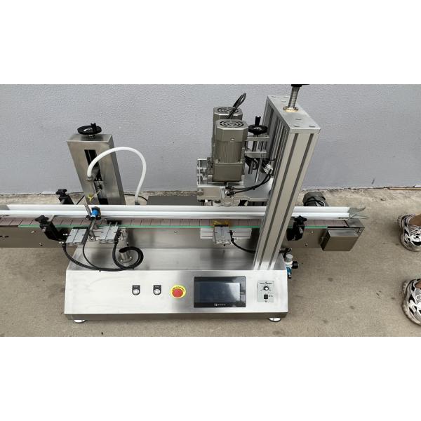 GMP  Tabletop Liquid Magnetic Pump Filling Capping Machine 10-5000ML