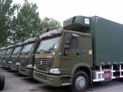 15t Freezer Box Truck Diesel 4X2 Single Axle Van Refrigerator Van