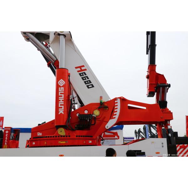 100 тонн грузовик монтированный кран Howo 10 * 4 шасси 440 л.с.