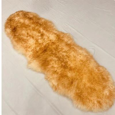 solid color Close To Skin Sheepskin Car Seat Pad Cushion Simple Life