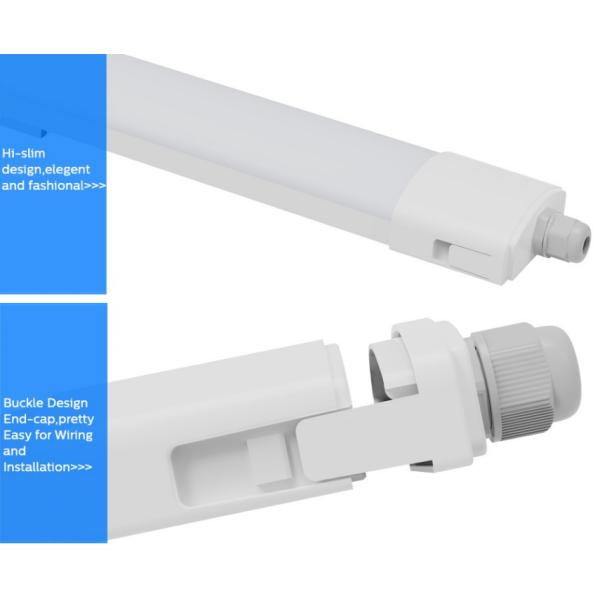 2ft 20W Waterproof IP65 LED Tri Proof Light 160LPW Efficiency