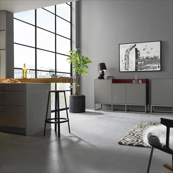 Flame Retardant Kitchen Storage Cabinets With Customizable Shelving