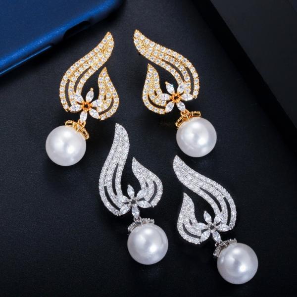 Fashion Colors AAA CZ Hoop Earrings For Women Silver Color Crystal Girl Hoops Earring Jewelry Gift Wholesale