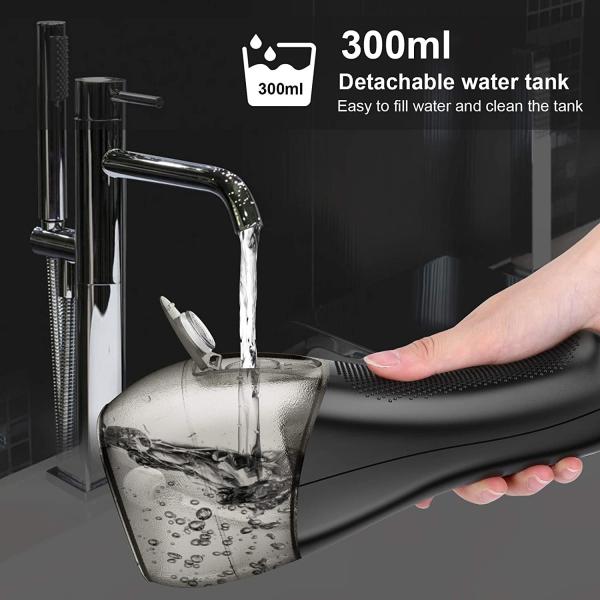 300ml Tank Water Flosser Dental Floss Water Jet With 8 Nozzles ODM OEM Available WaterPik