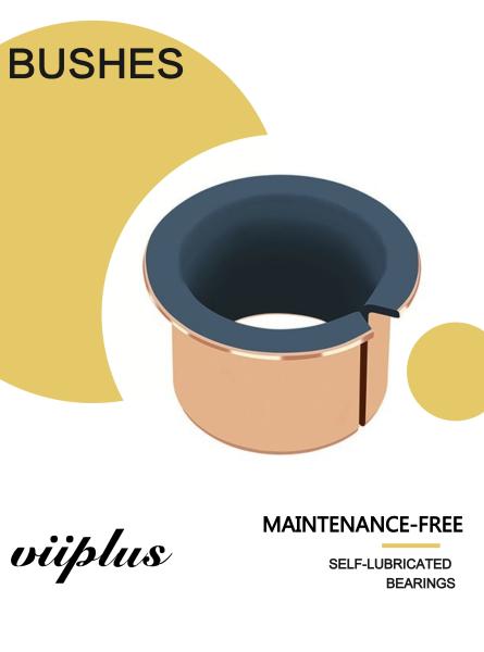 Composite Dry Sliding Bearings | Journal Bearing Type—Coiled Steel Backing  Bushing