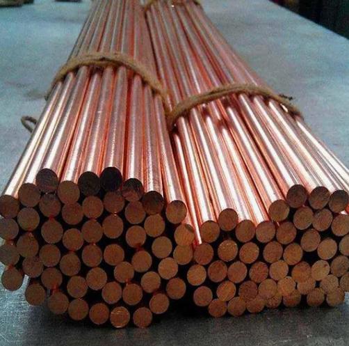 Bright Copper Bar – 99.9% Pure Red Copper Rod (Round Bar & Customized Shapes)