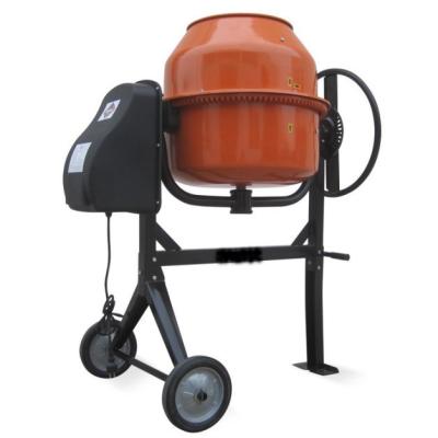 Cement Mixer Towable Mini Cement Mixer with Electric Engine 120L Concrete Mixer