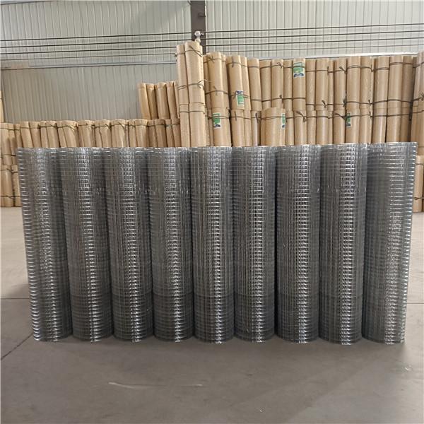 16 Gauge Galvanized Welded Wire Mesh Roll 1 X 1/2 Inch For Raising Animals