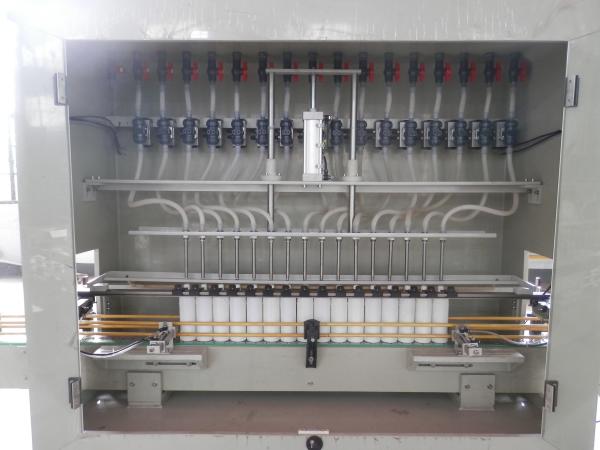 6 Nozzles Liquid Filling Machine Bleach Disinfectant Strong Acid Etc Corrosive