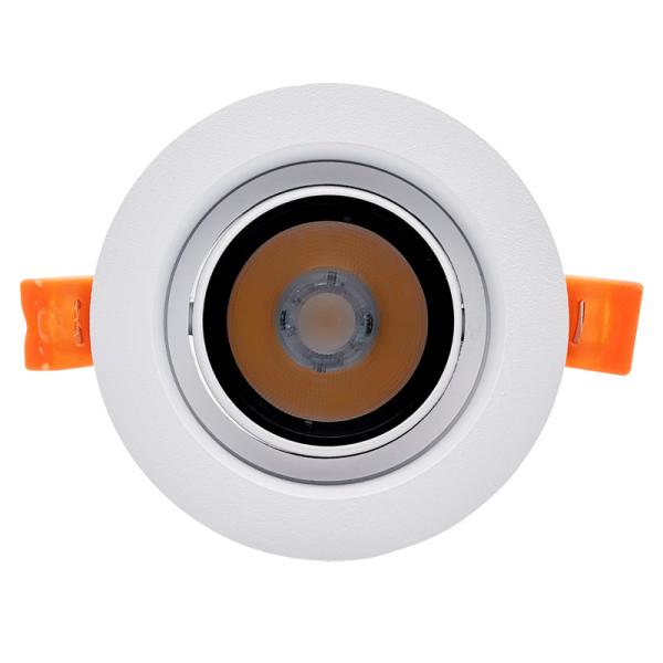 3W 5W 60mm Ceiling Indoor LED Spotlights 0V To 10V DALI Dimming