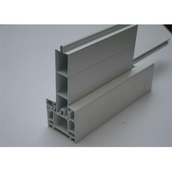 Customizable 3 Chamber UPVC Window Profiles Assembling Door frame