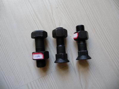 40 Gr Caterpillar Dozer Padd Track Bolts para bordas de corte do carregador