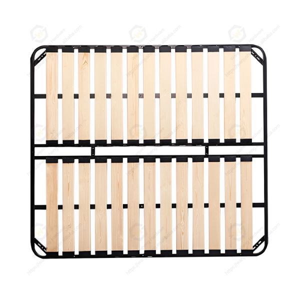 Modern Style Easy to Assemble Wholesale Sale Load Bearing Bed Metal Accessories Bed Frame for Apartment Dormitory