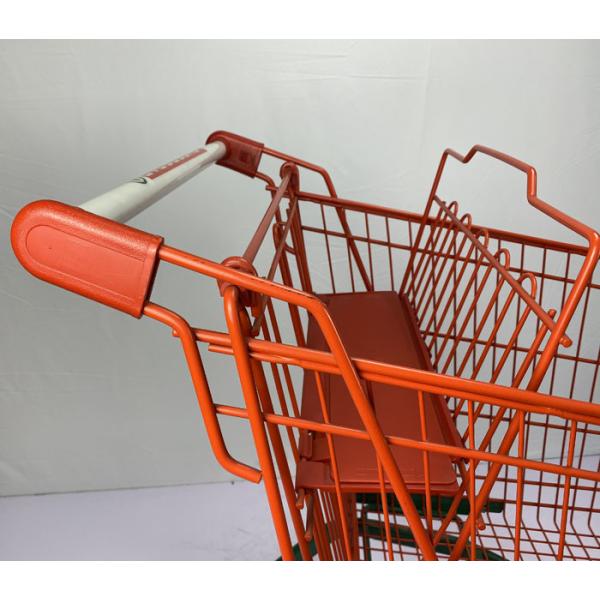 210L европейский тип корзины вагонетки легковеса ходя по магазинам коммерчески с местом ребенка