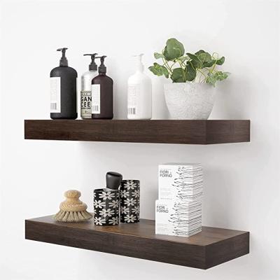 Floating Wall Mounted Wooden Shelves Ledges For Bedroom Living Room Bathroom Kitchen